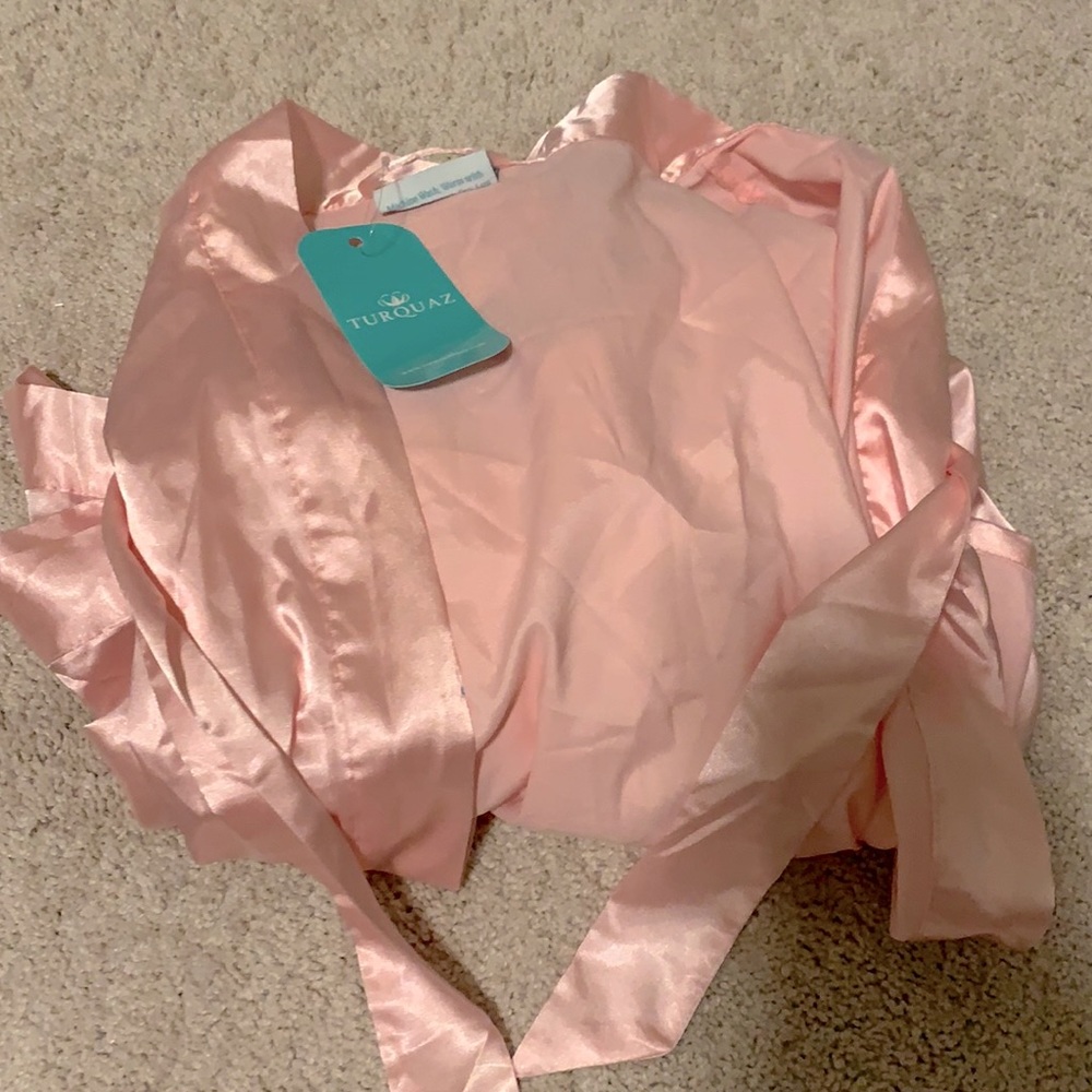 NWT Size XLarge Pink Turquaz Robe - Picture 2 of 3